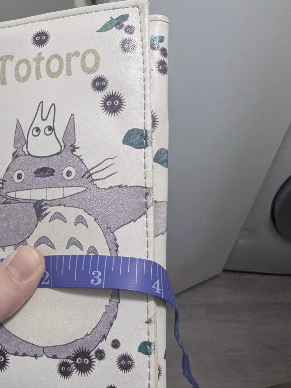 Cream Totoro Wallet - Animated Character Accessory